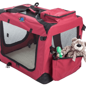 Small Collapsible Pet Carrier [Material] (49 x 34 x 35cm) - Image 3