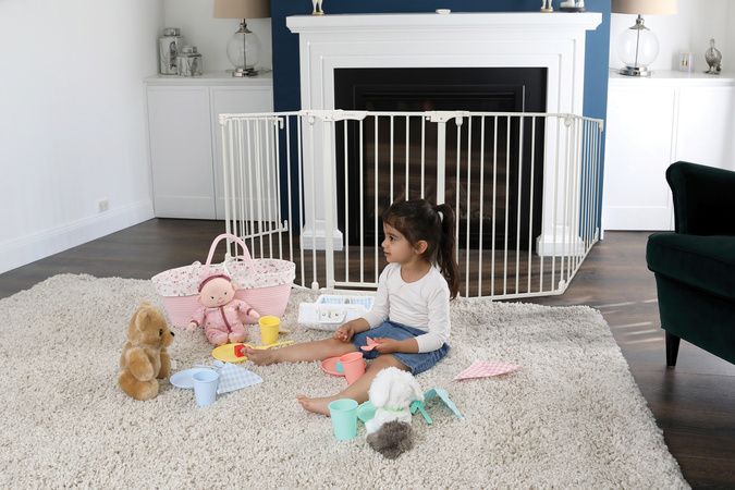 Discovery 6 panel Playpen - with fitted base sheet - Image 4