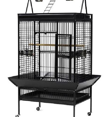 Image showcasing Extra Large Dome Parrot Cage – Shop Playpens