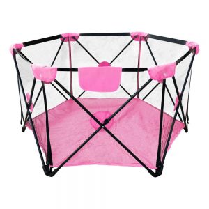 Kaitlyn Playpen [Mesh & Steel] (130 x 130 x 71.5cm) - Image 2