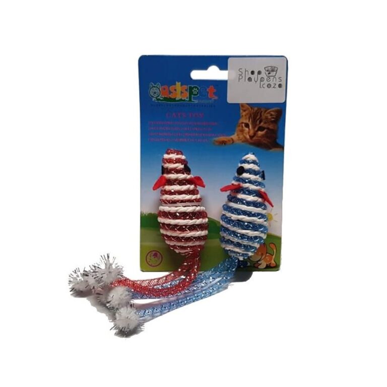 Mouse Cat Toy [2 Units] (7.5 x 3cm) Shop Playpens
