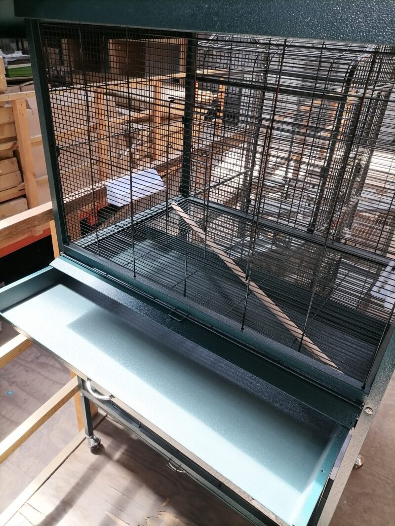 Small Aviary on Wheels (90 x 60 x 175cm) - Image 3