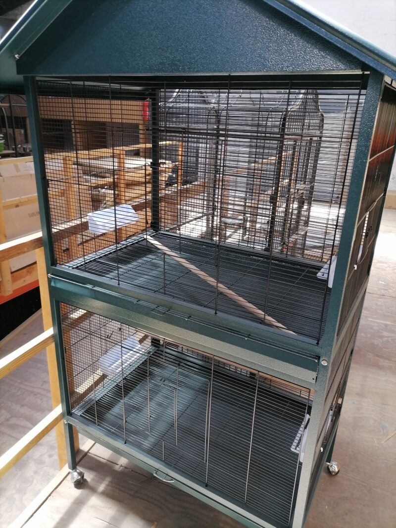Small Aviary on Wheels (90 x 60 x 175cm) - Image 4