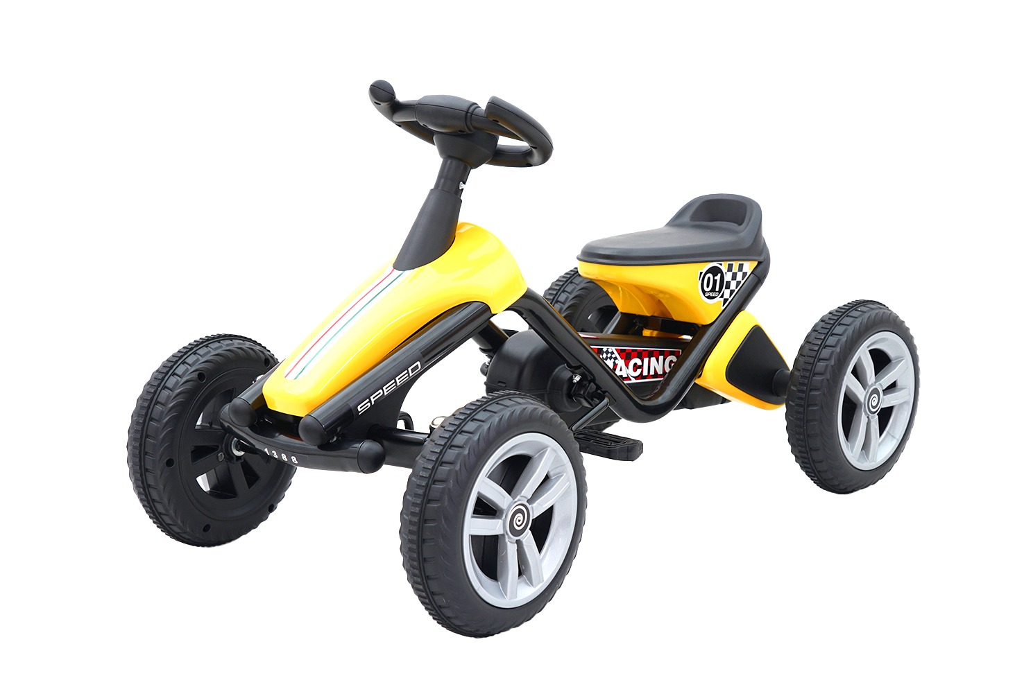 Yellow Go Kart