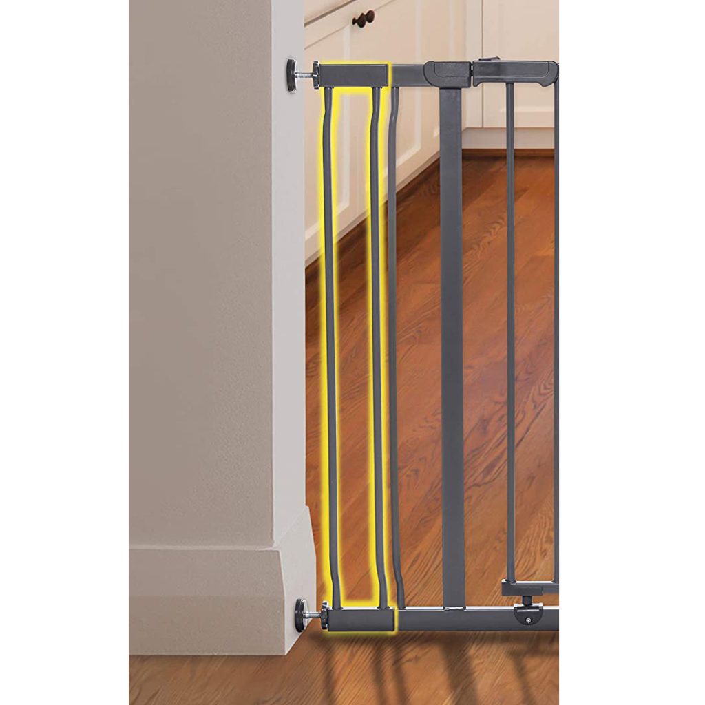 Ava Baby Gate Extension – Charcoal [Steel] (9cm) – Shop Playpens