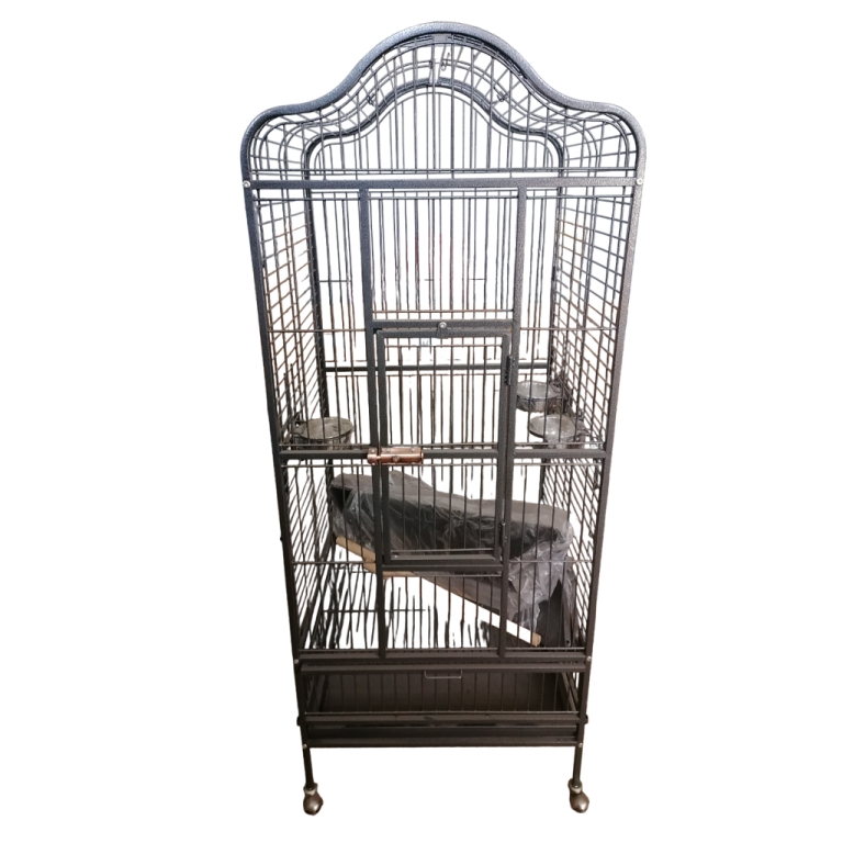 Curated visual reference: Gallery Detail: Open Top Play Parrot Cage On Wheels 155 X 52